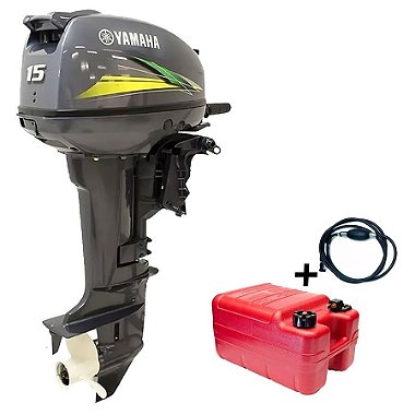 Motor de Popa Yamaha 15 Hp 2T GMHS Faturamento CNPJ ou Produtor Rural