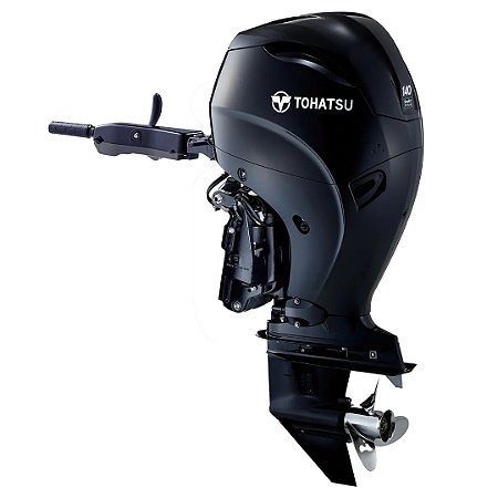 MOTOR DE POPA TOHATSU 140 HP 4T MFS140AETL ELÉTRICO COM MANCHE BIG TILLER E POWER TRIM - PREÇO PRABETA LONGA 20" - PREÇO PRODUTOR RURAL E PJ