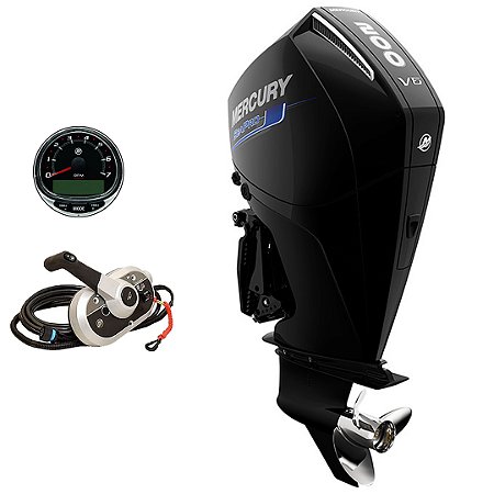 Motor de popa Mercury 200 HP 4T Sea Pro ELPT EFI V6 Rabeta XL 25" Comando mecânico - Faturamento INSCRIÇÃO ESTADUAL E PRODUTOR RURAL REGIÃO NORTE, NORDESTE E CENTRO-OESTE