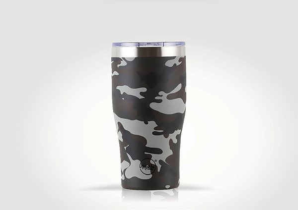 Copo Térmico  Shapy 600ML  Pownder Coating MILITAR