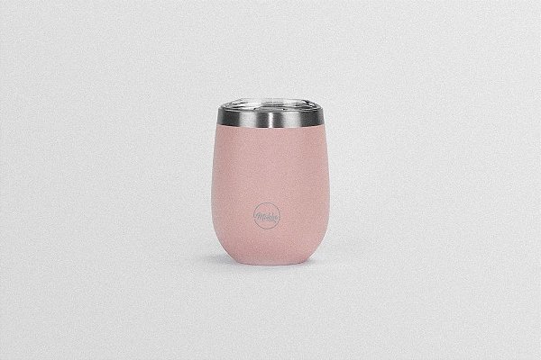 Copo Térmico  Dropy   360ML Rosa