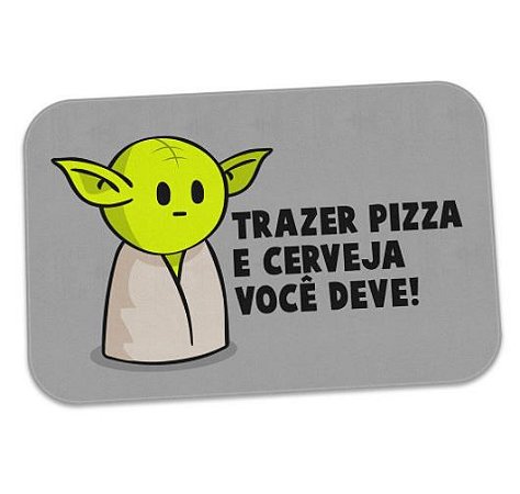 Tapete DrPepper Trazer Pizza e Cerveja