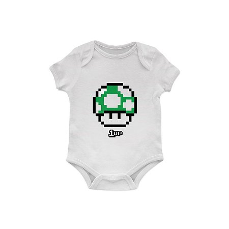 Body Bebê Mario 1 UP