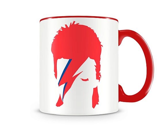 Caneca David Bowie II Vermelha
