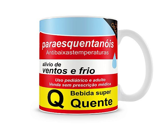 Caneca divertida Para esquentar