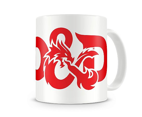 Caneca Dungeons and Dragons Logo