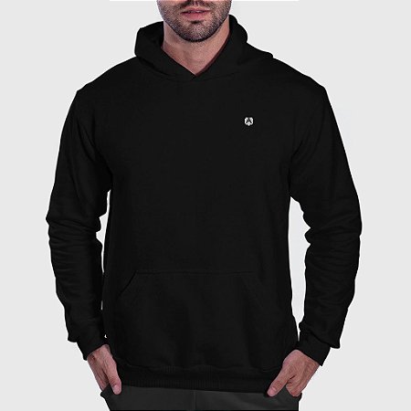 Moletom Blusa De Frio Bolso Canguru Básico Com Capuz Original Masculino Feminino Premium