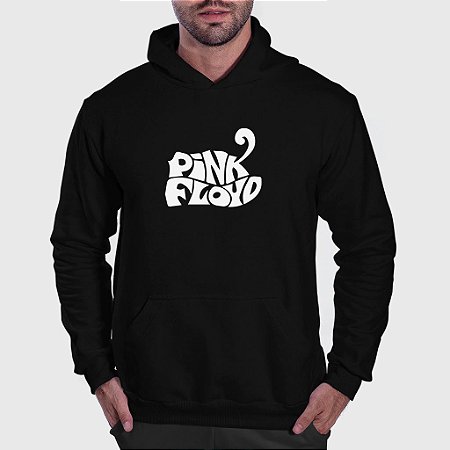 Moleton premium canguru com capuz masculino Pink Floyd