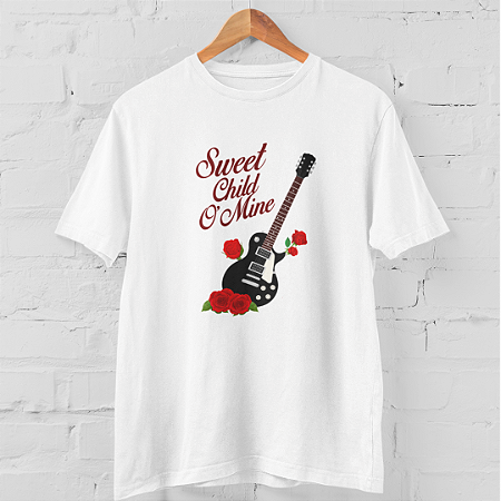 Camiseta Algodão Unissex Sweet Child O' Mine