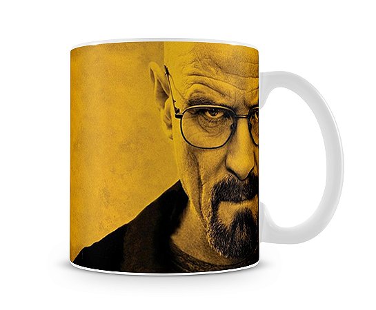 Caneca Breaking Bad Walter White Yellow