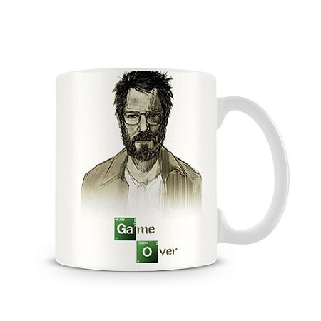 Caneca Breaking Bad Walter Game Over