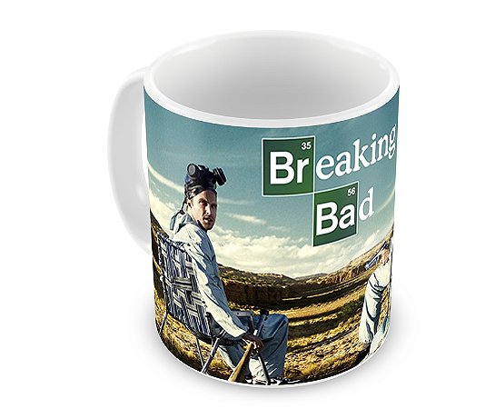 Caneca Breaking Bad Walter e Jesse Deserto II