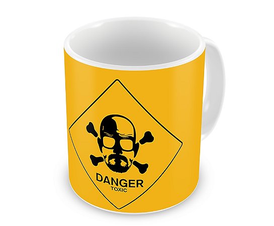 Caneca Breaking Bad Walt Toxic Danger