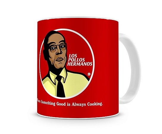 Caneca Breaking Bad Los Pollos Hermanos - Gus