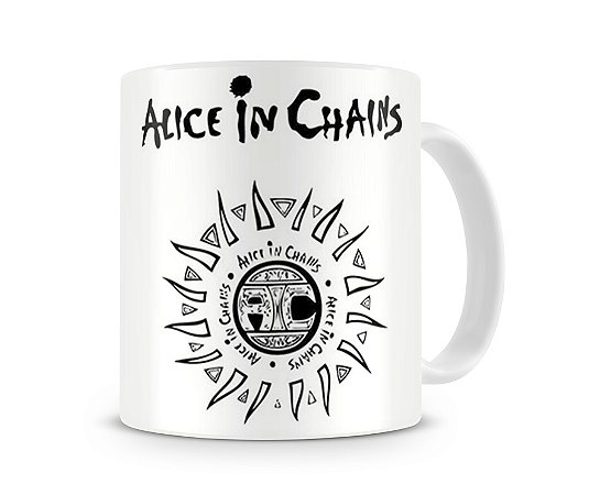 Caneca Alice Chains Branca