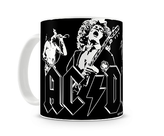 Caneca AC DC Let there be rock