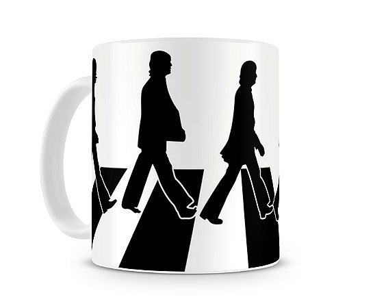 Caneca Beatles Abbey Road Shadow