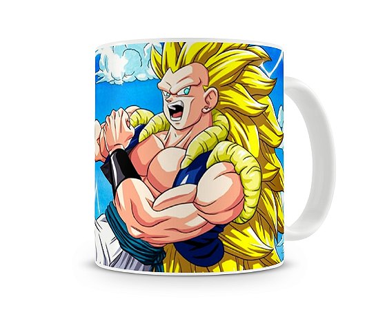 Caneca Dragon Ball Goku Super Sayajin