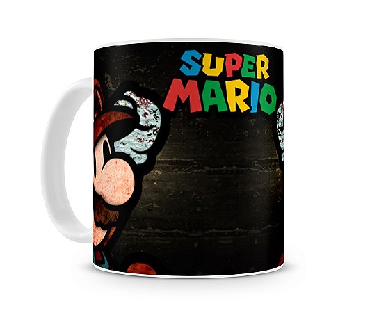 Caneca Mario Bros Dark