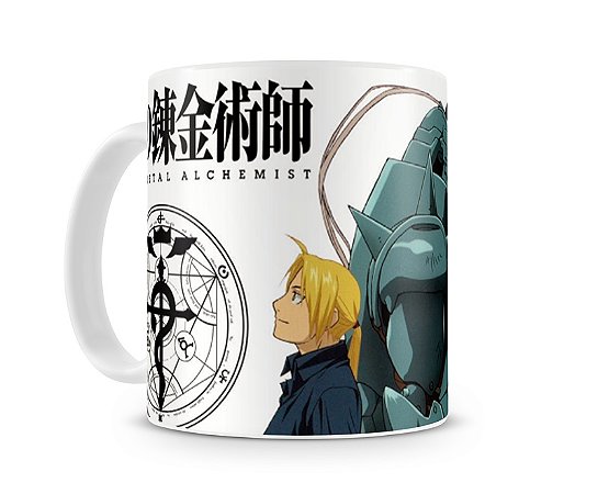 Caneca Fullmetal Alchemist Personagens Mod 1 3651