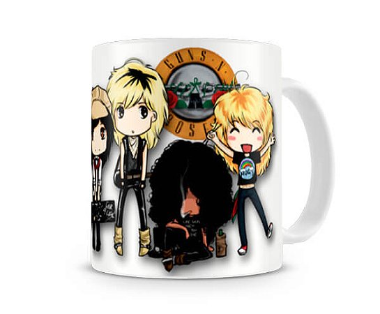 Caneca Guns N Roses Anime