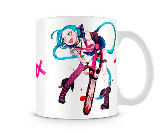 Caneca League of Legends Jinx