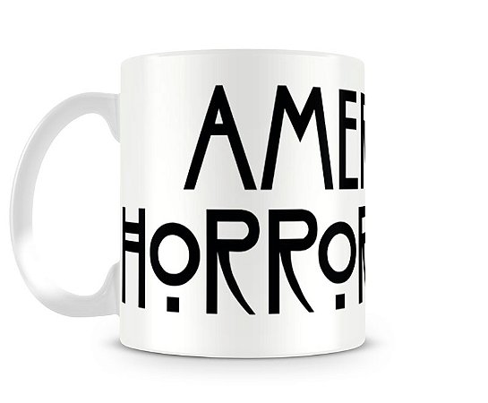 Caneca American Horror story logo