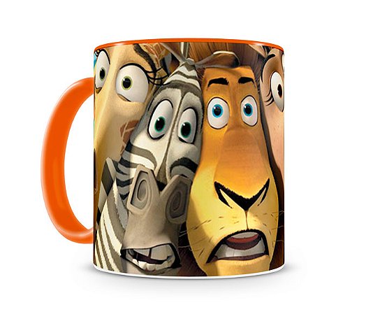 Caneca Madagascar Orange