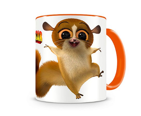 Caneca Madagascar Mort Orange