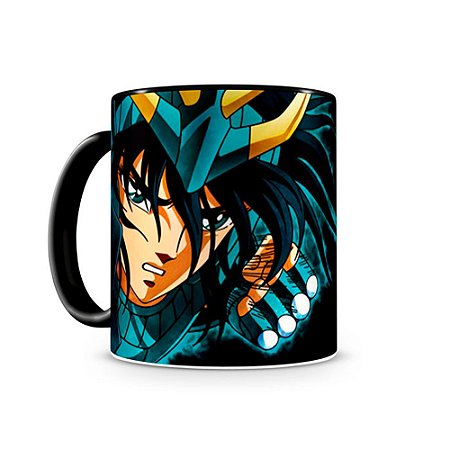 Caneca Cavaleiros do Zodíaco Shiryu Black