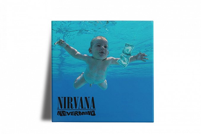 Azulejo Decorativo Nirvana Nevermind 15x15