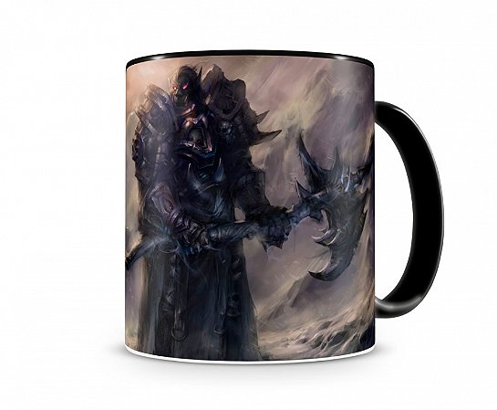 Caneca World Of Warcraft Orc I Preta