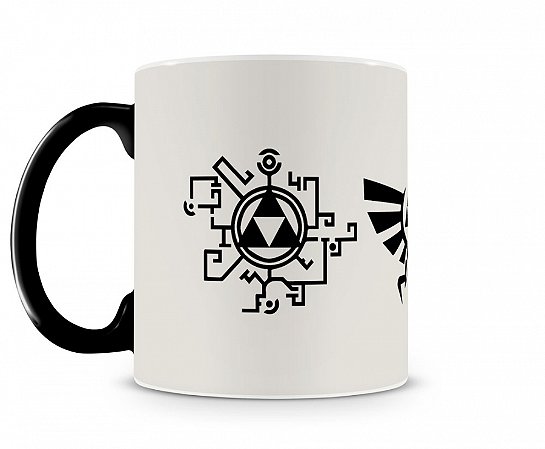 Caneca Mágica Legend Of Zelda Icones