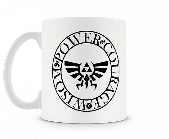 Caneca Legend Of Zelda Triforce MOD2