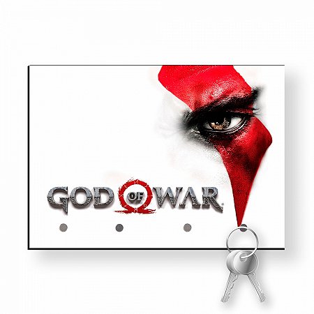 Porta Chaves Com Imã God Of War Kratos