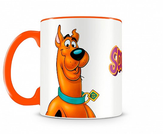 Caneca Scooby Doo Laranja