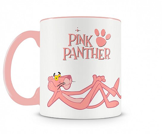 Caneca Pantera Cor de Rosa Color