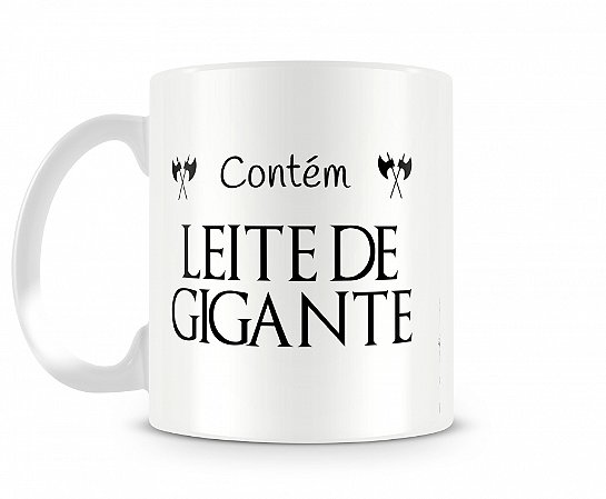 Caneca Leite de Gigante