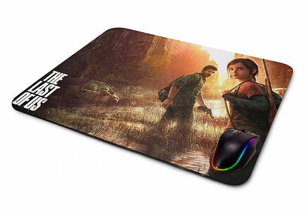 Mouse pad Gamer The Last Of Us Elie e Joel