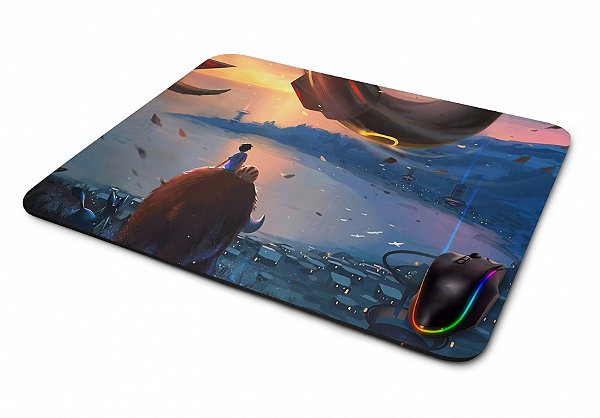 Mouse pad Gamer Pokemon Go Rayquaza