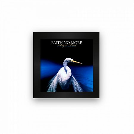 Quadro azulejo com moldura Faith no More Angel Dust