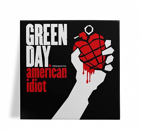 Azulejo Decorativo Green Day American Idiot 15x15