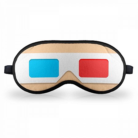 Máscara de Dormir - Óculos 3D