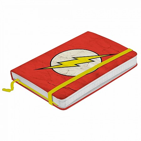 Caderneta de anotação DC The Flash logo fd A5
