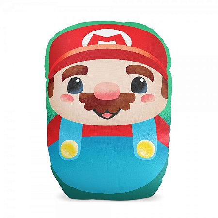 Almofada Formato Cute Mario