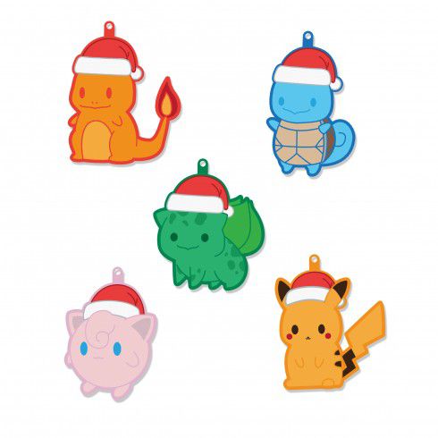 Kit Enfeites de Natal pokemon