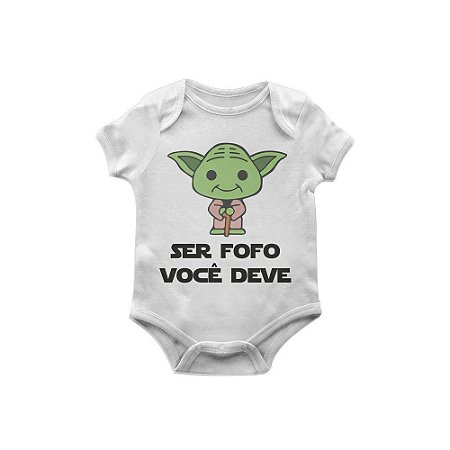 Body Bebe Star Wars Yoda Fofo Artgeek Loja Nerd De Decoracao E Presentes Do Mundo Geek