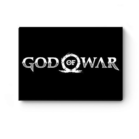 Quadro decorativo MDF God Of War Logo