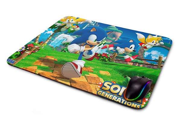 Mouse pad Gamer Sonic Generator