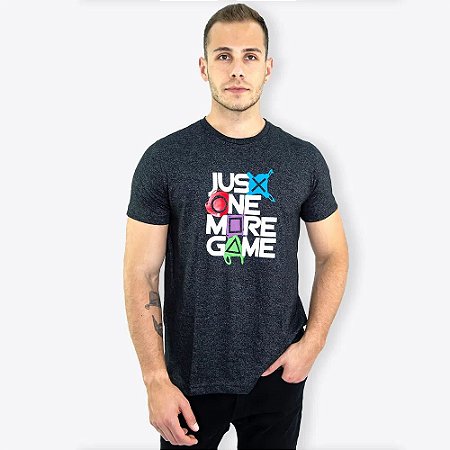 Camiseta Just Game com necessaire